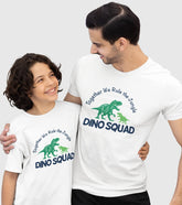Dino Squad Unisex Half Sleeve T-Shirts (Pack of 2)
